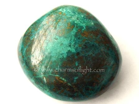 Healing Chrysocolla polished crystal